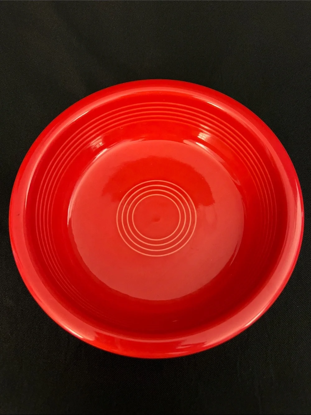 Fiesta Bright Red Ceramic Cereal Bowls - Set of 2